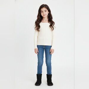 JUMPING BEANS NWT Pull On Toddler Girl Sparkle Black Coxy Boots Size 6T